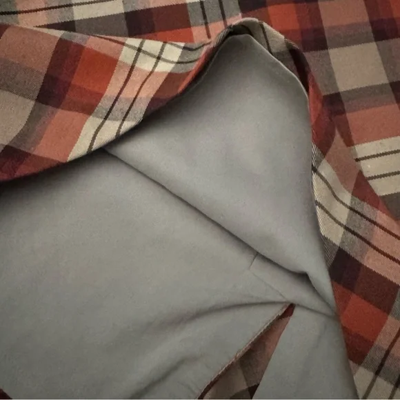 The Limited Plaid Pencil Skirt in Tan and Brown - Picture 7 of 11
